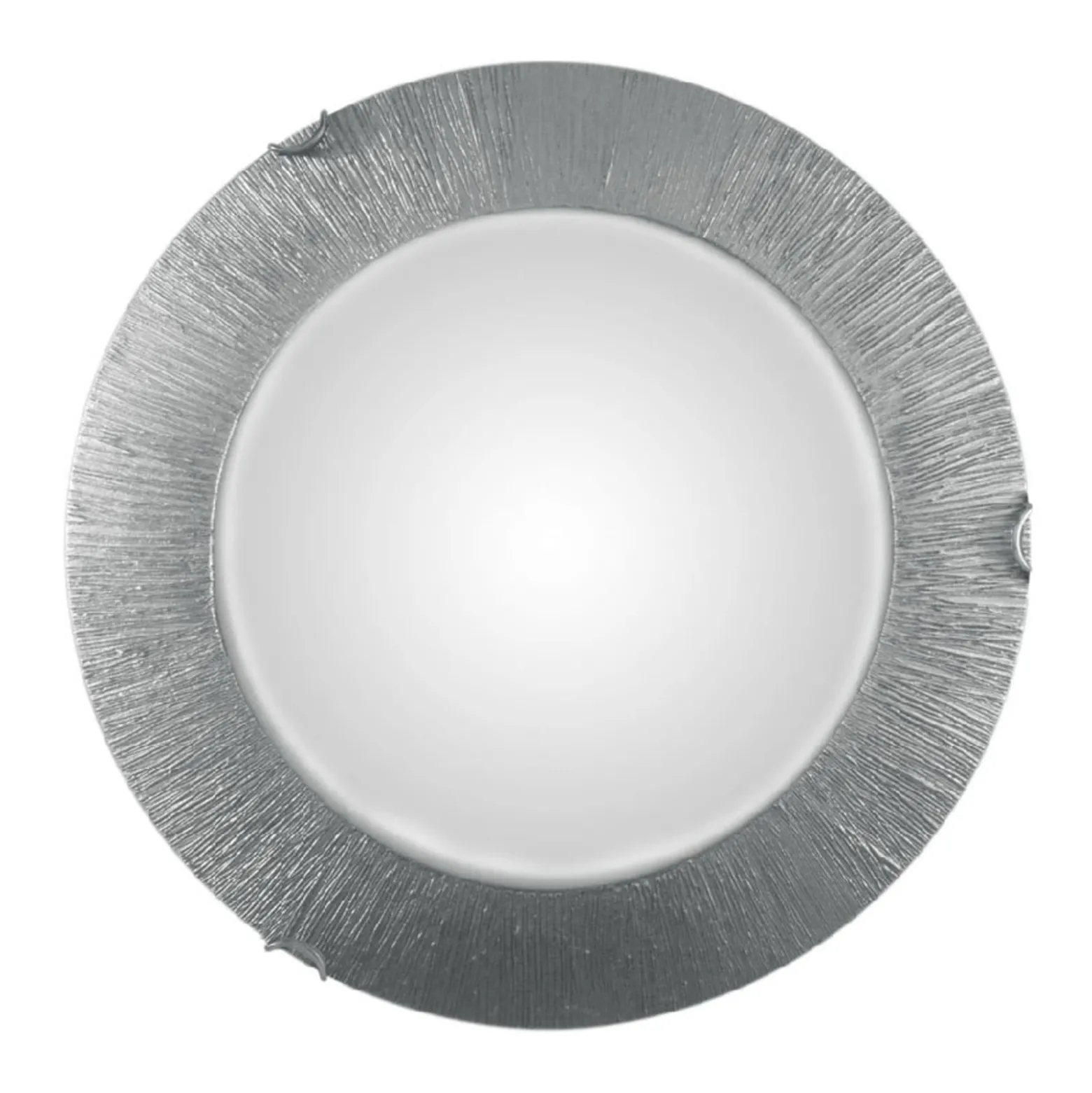KOLARZ Moon Sun seinävalaisin, hopea, Ø 40 cm