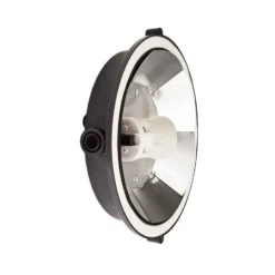 Kosteiden tilojen lamppu Sotano Retro musta Ø 18 cm muovi IP44