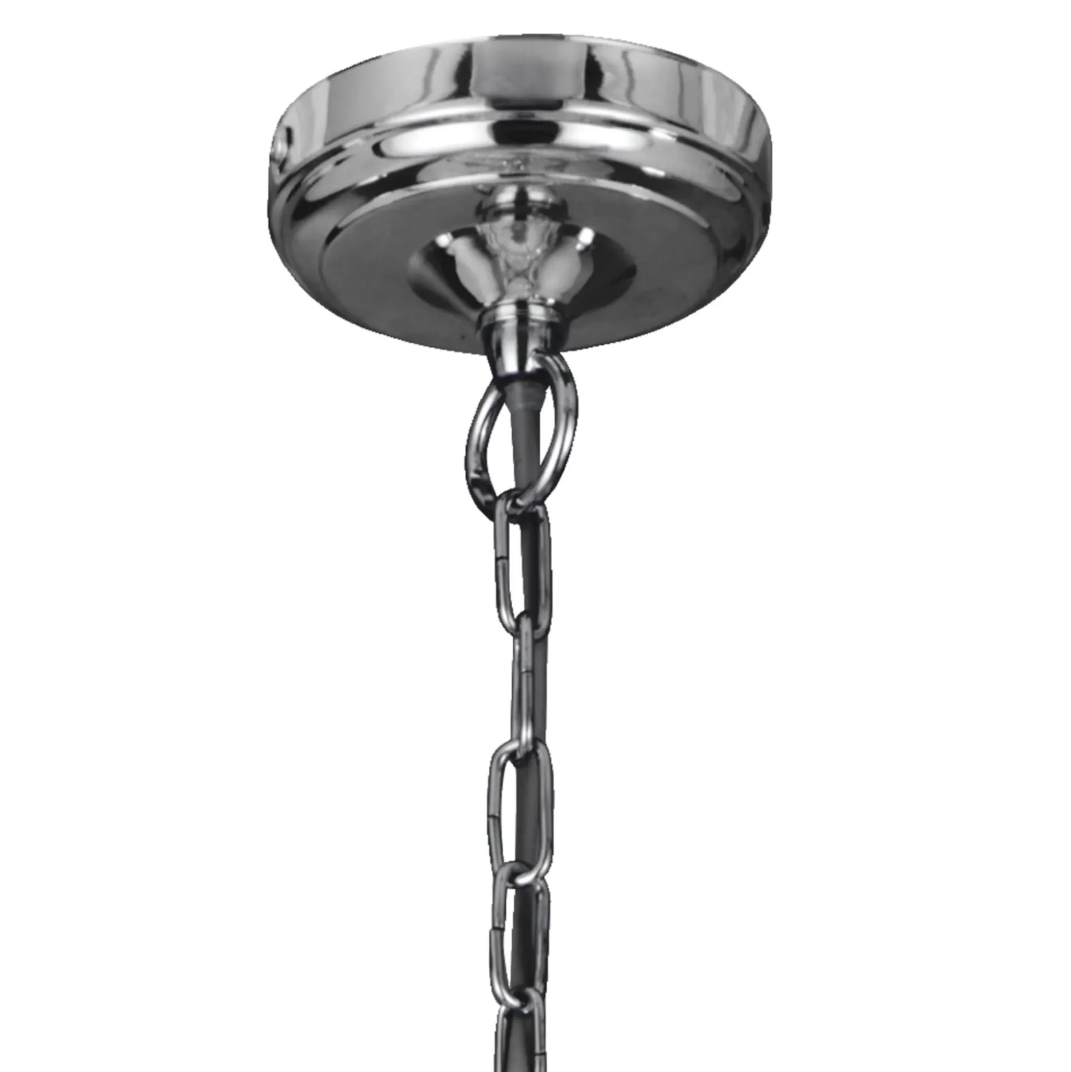 Kristallikattokruunu Versailles, kromi, 55 cm