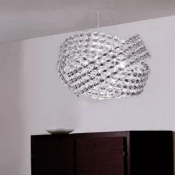 Kristalliriippuvalaisin Diamante Ø 40 cm