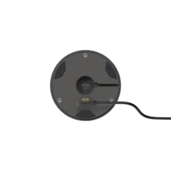 Ladattava LED-pöytävalaisin Nudrop mini, grafiitinharmaa, IP54, himmennettävissä
