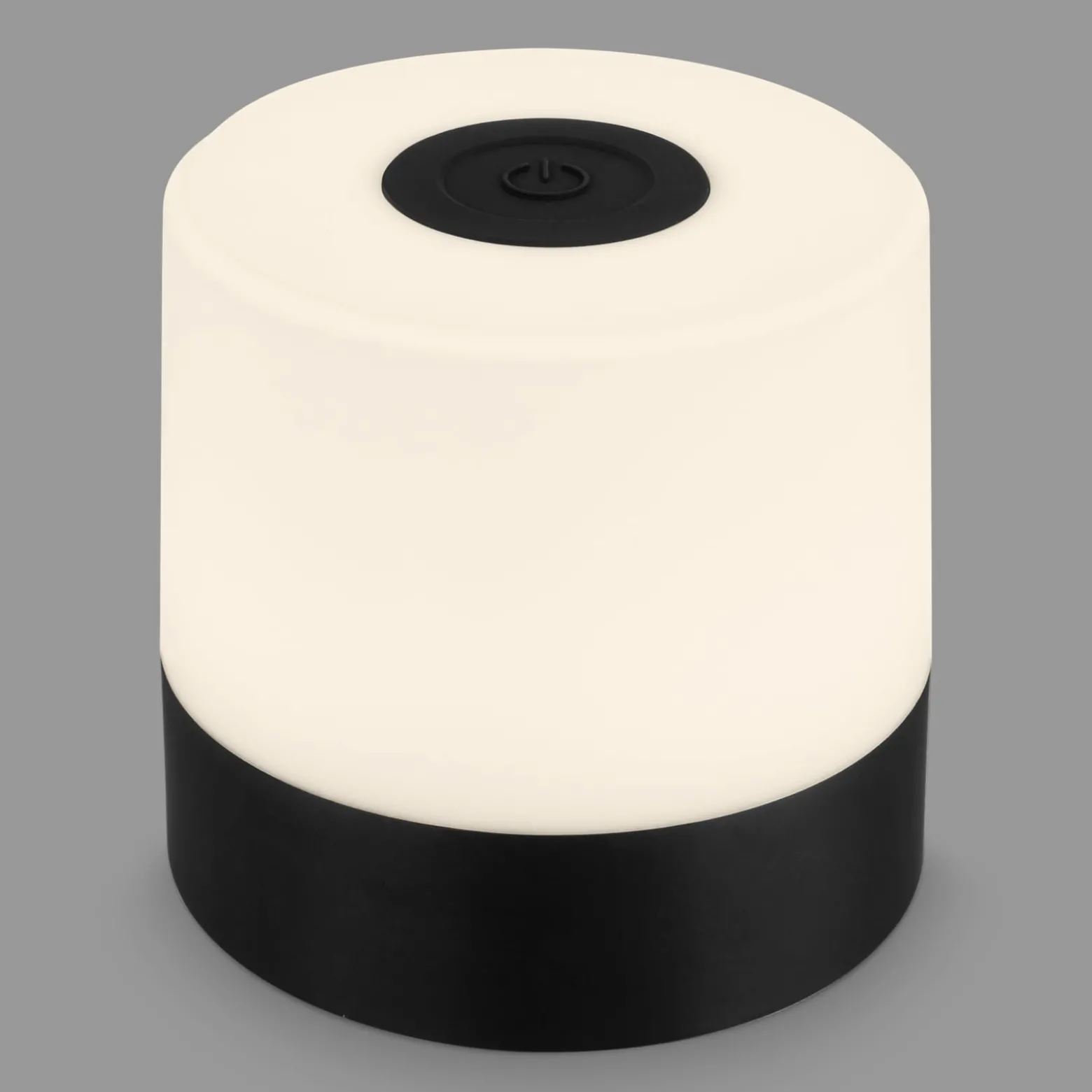 Ladattava LED-pöytävalaisin Smal, musta, 2 700K, himmennettävä
