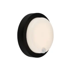 Ladattava LED-ulkoseinävalaisin 3765015, anturi, musta