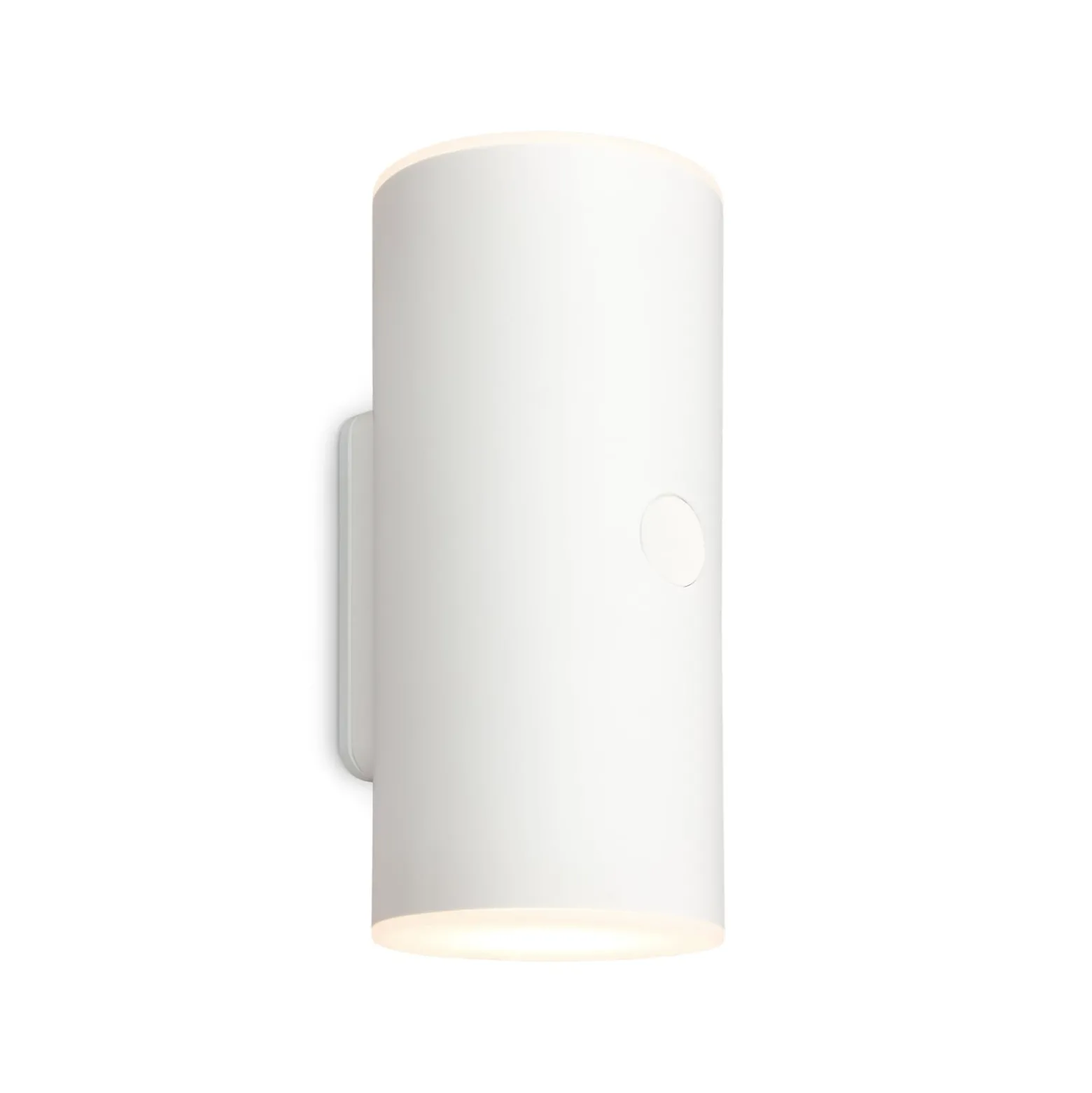 Ladattava LED-ulkoseinävalaisin 3786016, valkoinen, kosketushimmennin, ylös/alas