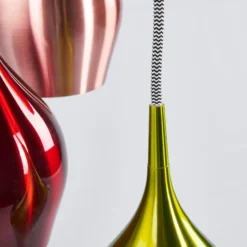5-lamp. Vibrant-riippuvalaisin, värikäs