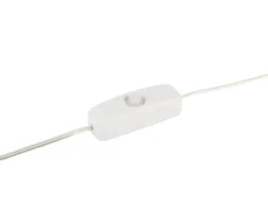 Lastenhuoneen pöytälamppu Brondar karhu, punainen, korkeus 32 cm