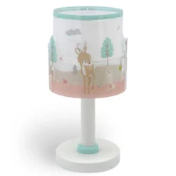 Lasten pöytävalaisin Loving Deer, G4, Ø 15 cm