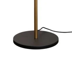 Lattiavalaisin Faze, kultainen, lasi, 130 cm, 4-lamppuinen, E27