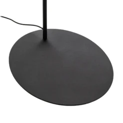 Lattiavalaisin Moby Black tekstiilivarjostimella
