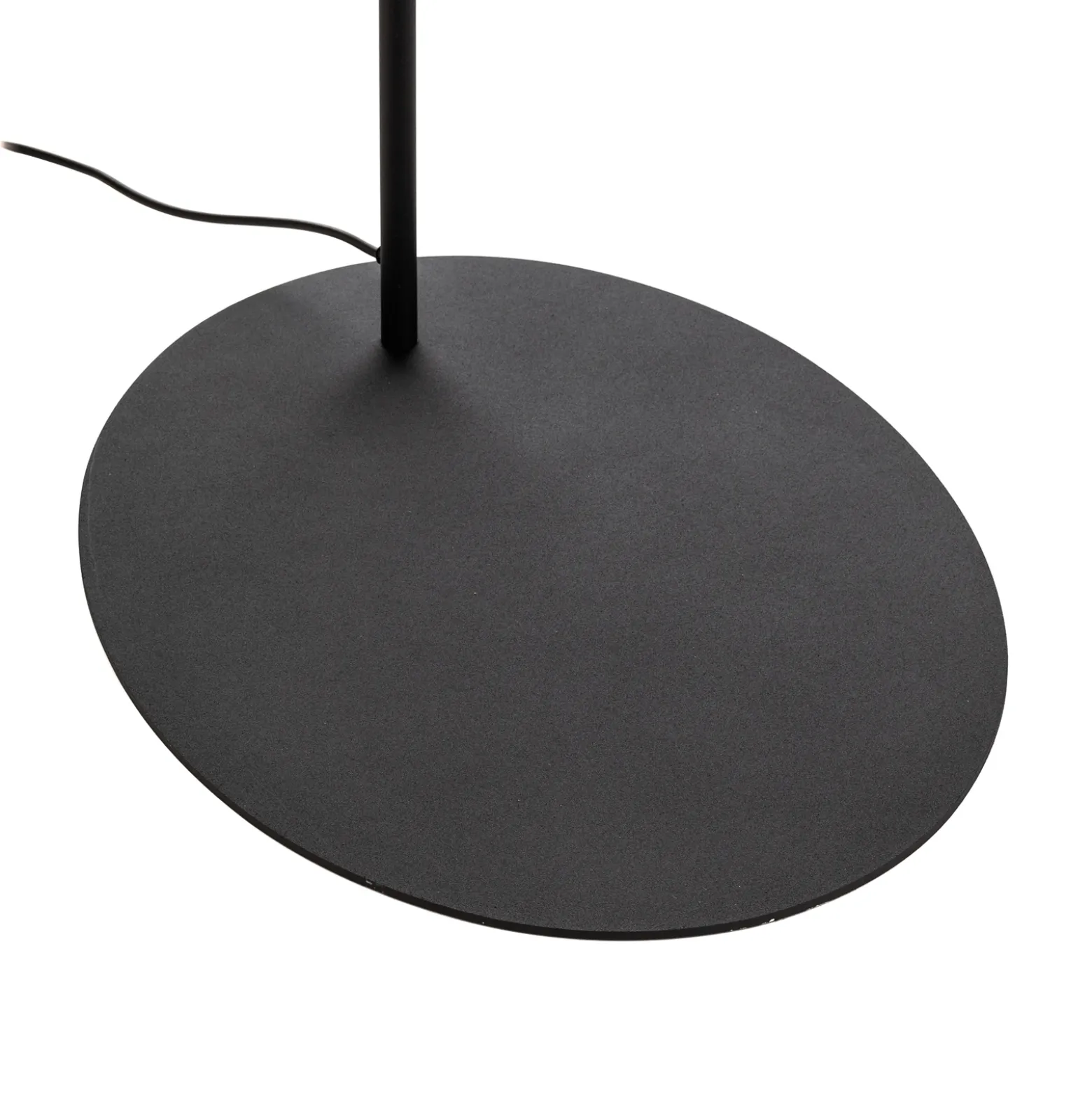 Lattiavalaisin Moby Black tekstiilivarjostimella
