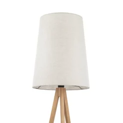 Lattiavalaisin Walz, kermanvärinen, puu, korkeus 175 cm, E27