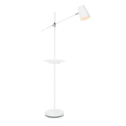 Lattiavalo Linear sis. USB-latausaseman, valkoinen
