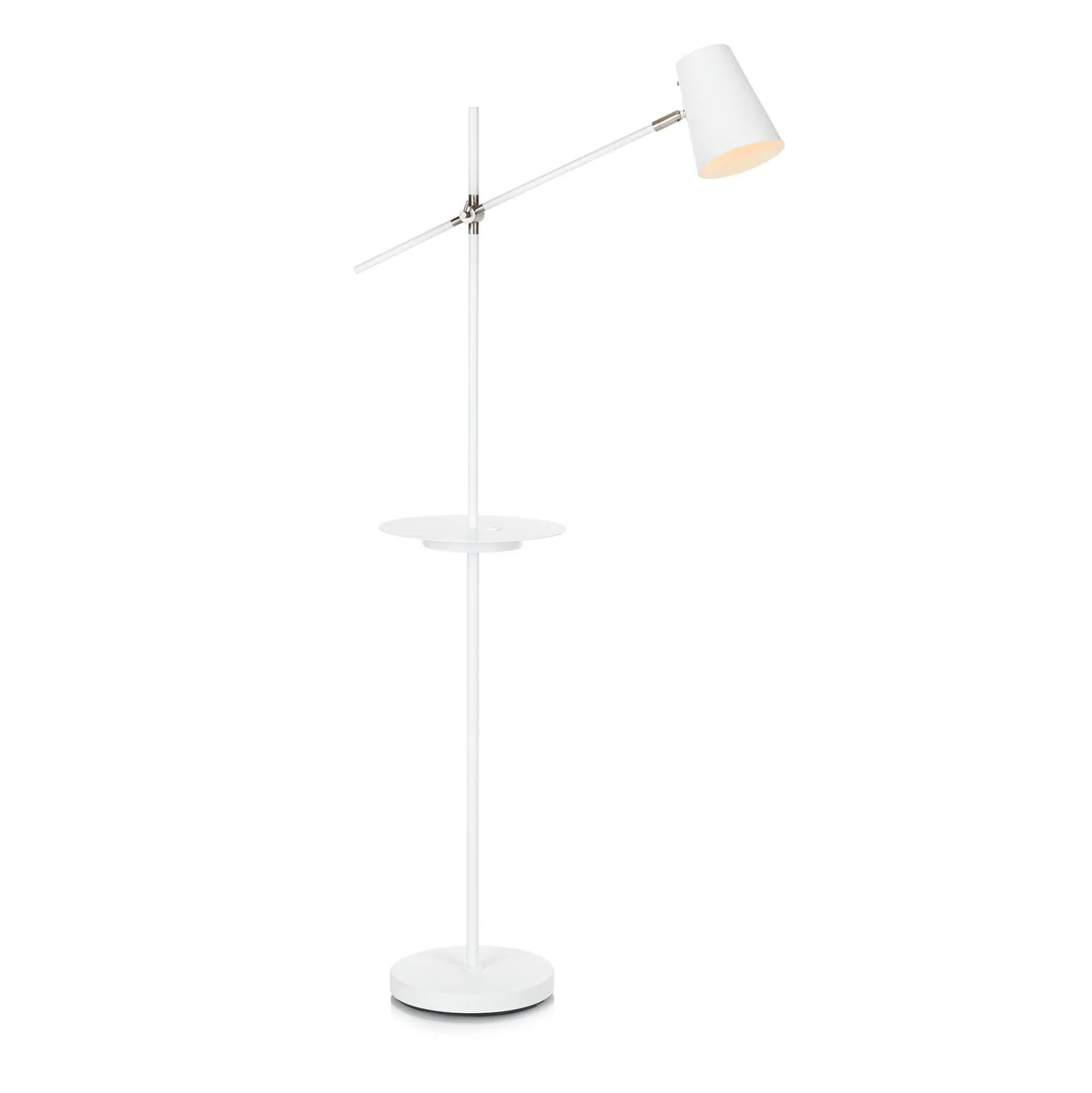 Lattiavalo Linear sis. USB-latausaseman, valkoinen