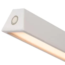 Lavale LED-lattiavalaisin, valkoinen, himmennettävä, korkeus 138 cm