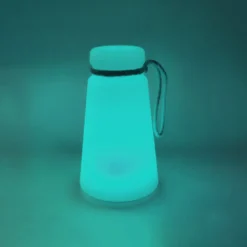 LED-akkupöytälamppu Bruno 3 000 K RGB, valkoinen