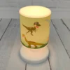 LED-akkupöytälamppu Dino, USB, IP44