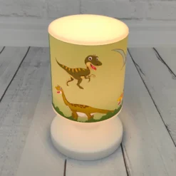 LED-akkupöytälamppu Dino, USB, IP44