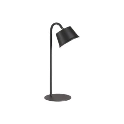 LED-akkupöytälamppu Voet himmennettävä hiekanmusta