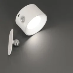 LED-akku-seinävalaisin Magnetics, valkoinen, CCT, magneetilla