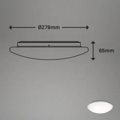 LED-anturikattovalaisin Elipso IP44 4,000K Ø28cm