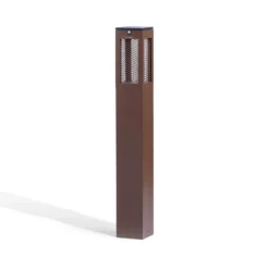 LED-aurinkopolun valo Tradition Sensor Corten 90cm
