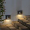 LED-aurinkoseinävalaisin Wally, hopea, 2 kpl:n sarja