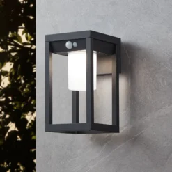 LED-aurinko-ulkoseinävalaisin Martano, tunnistin