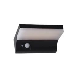 LED aurinko ulkoseinävalo 67417BK