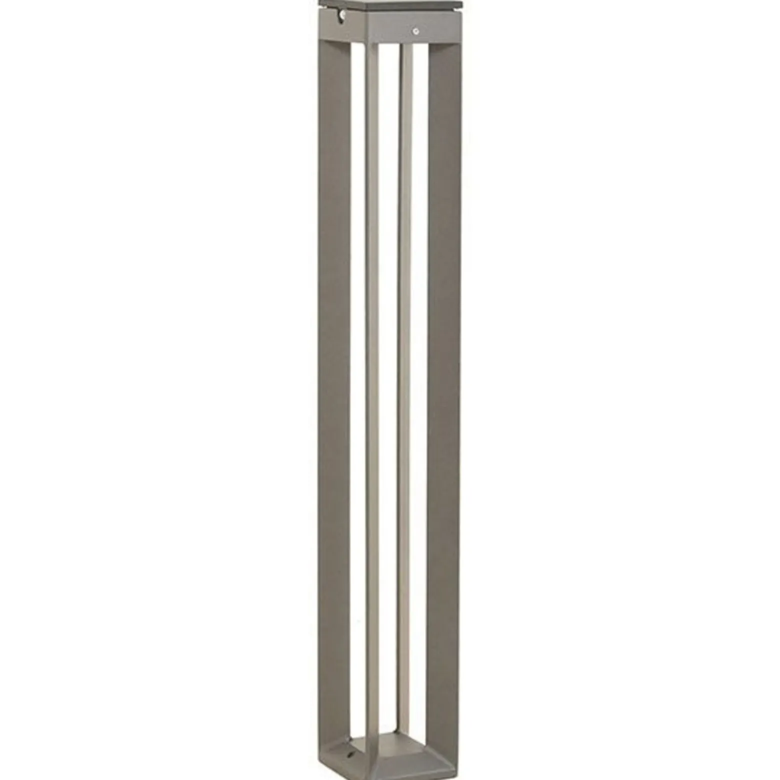 LED-aurinkovalaisin Borne anturilla, 90 cm, harmaa
