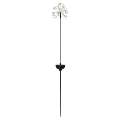 LED-aurinkovalaisin Firework maapiikillä, 85 cm