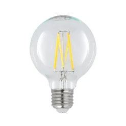 LED E27 8W G80 2700K filamentti, him. kirkas 2 kpl