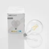 LED-filamentti E27 6W 2700K G125 globe kirkas 2kpl