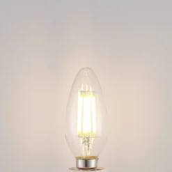 LED-filamenttilamppu E14 4W 827 3-vaihehimmen, 2x