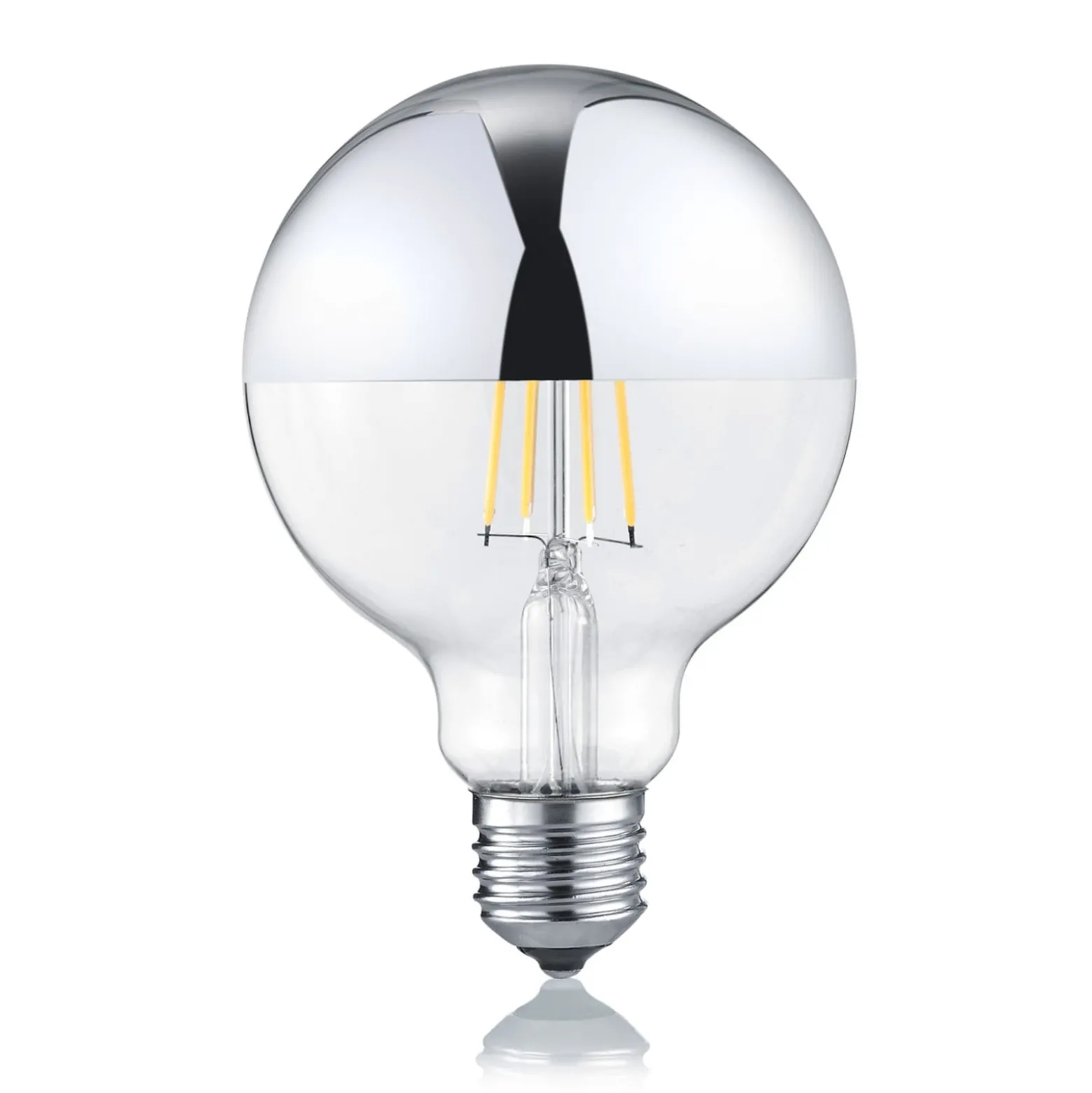 LED-globe-lamppu E27 7W 2 700 K, peilipää