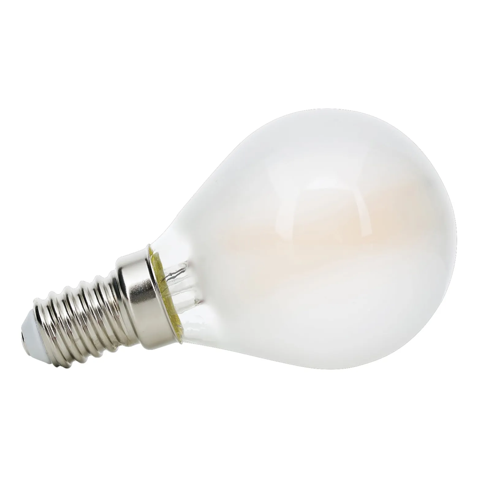 LED-golfpallolamppu E14 5W 2.700K matta himmennys