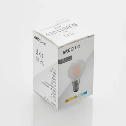 LED-golfpallolamppu E14 4W 2700K matta himmen., 5x