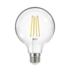 LED hehkulamppu, E27, G95, 3.8W, 3000K, 806lm, 3 kpl