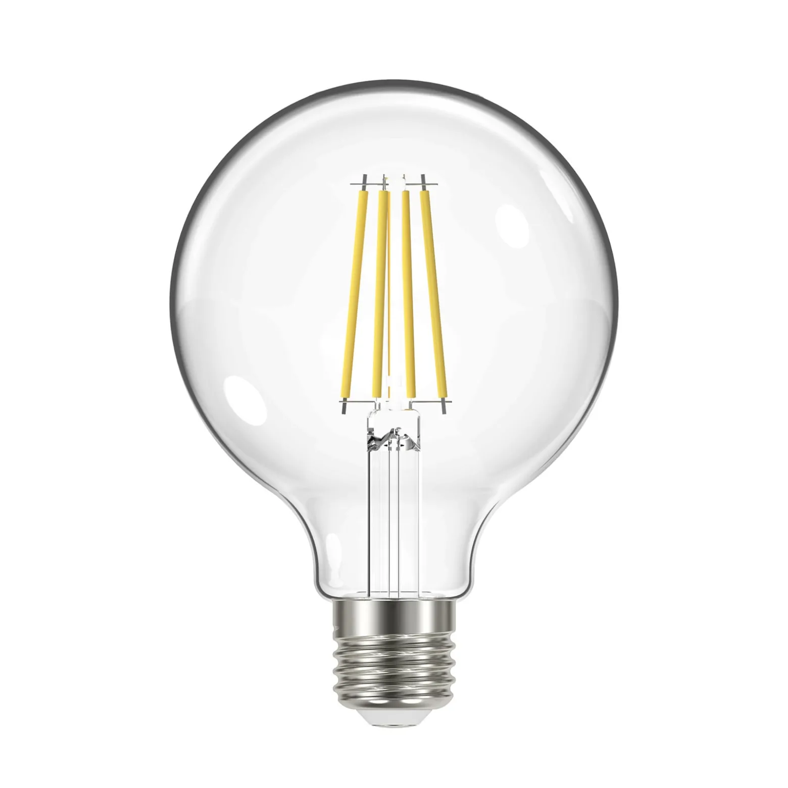 LED hehkulamppu, E27, G95, 3.8W, 3000K, 806lm, 3 kpl