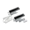 LED-kaapin alavalaisin U-Pad F, 2 kpl 3 000K musta Anturi