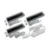 LED-kaapin alavalaisin U-Pad F, 3 kpl 4 000K musta Anturi