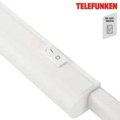 LED-kaapin alavalo Hephaistos, valkoinen, pituus 57 cm