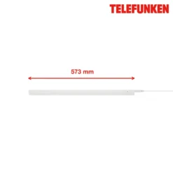 LED-kaapin alavalo Hephaistos, valkoinen, pituus 57 cm