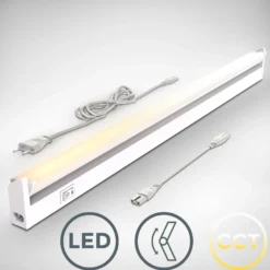 LED-kaapinalusvalaisin Gina, valkoinen, 2700 K/4000 K