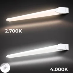 LED-kaapinalusvalaisin Gina, valkoinen, 2700 K/4000 K