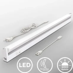 LED-kaapinalusvalaisin Hike, valkoinen, L 54,7 cm, 4 000 K