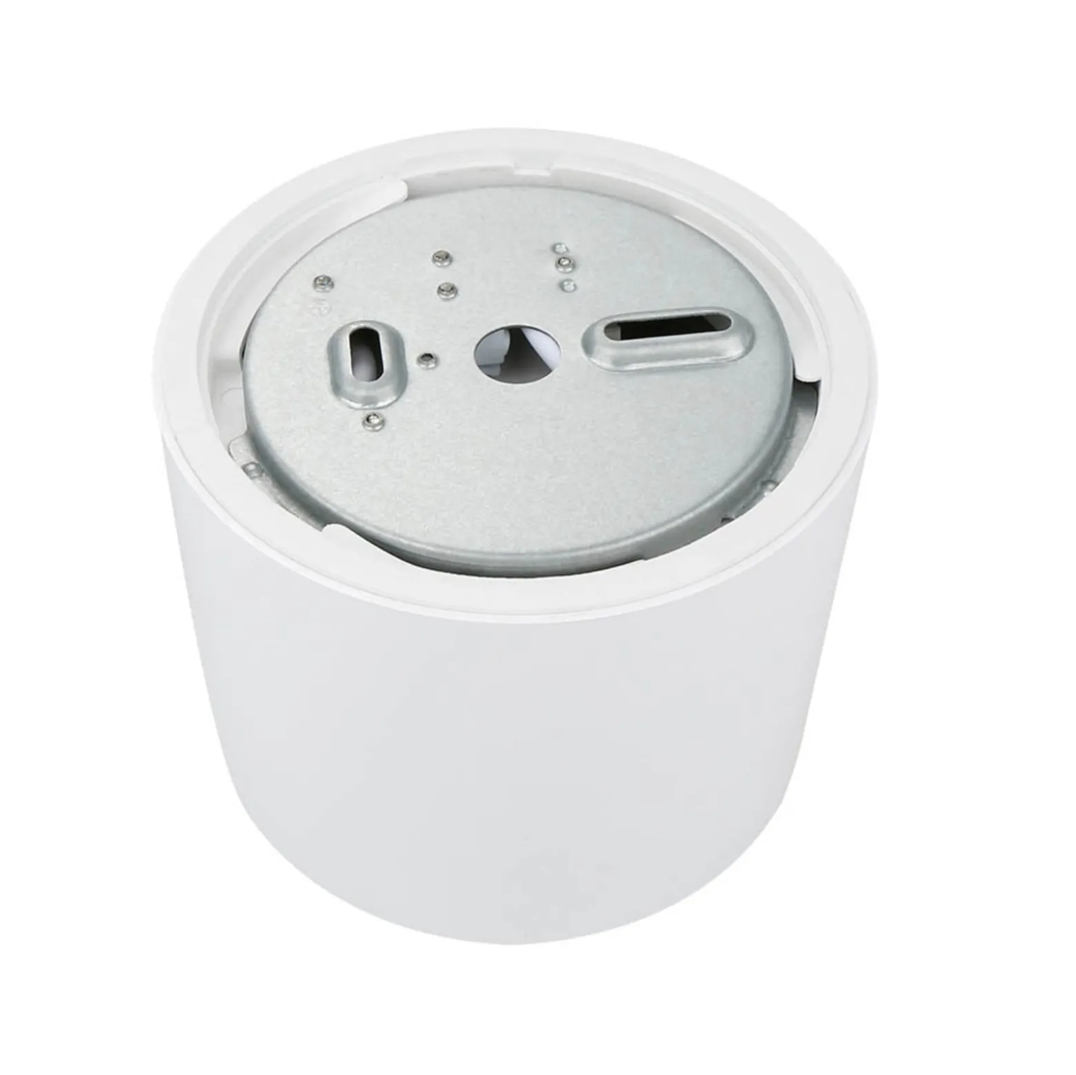 LED-kattokohdevalo ALG54, Ø 12,9 cm valkoinen