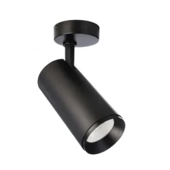 LED-kattokohdevalo Lucea, säädettävä, 30 W, musta