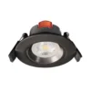 LED kattoon upotettava kattovalaisin SMD-68-230V, 4000K, Ø8,5cm, musta