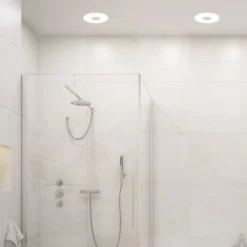 LED-kattoon upotettava valaisin 748 IP44 CCT Kytkin Ø 12cm