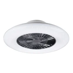 LED-kattotuuletin Visby, Ø 60cm, Tunable White